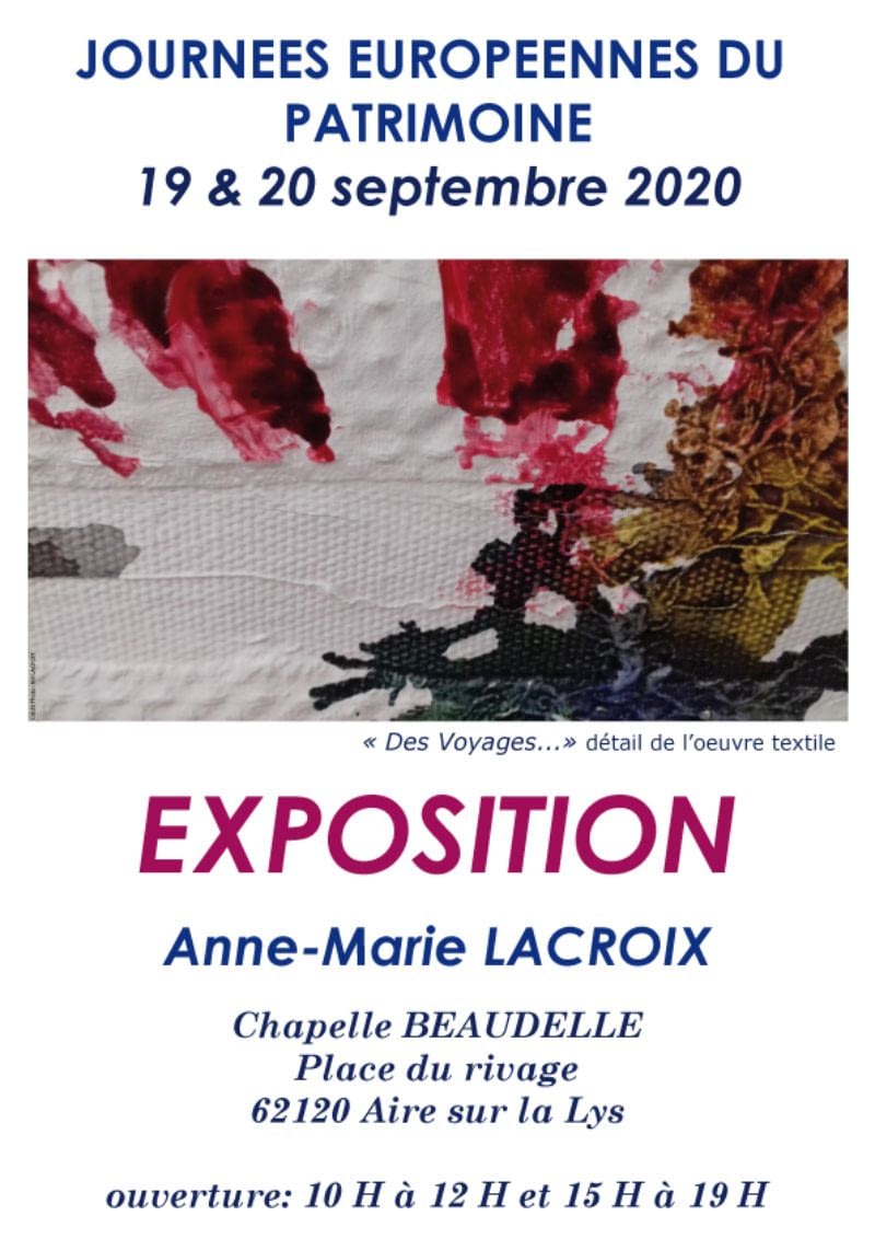 exposition art-textile Lacroix AM StOMER
